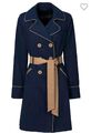Damen Mantel Blau Größe 52 Sehr Gut Erhalten - Für Die Frau + Sehr Hübsch 
