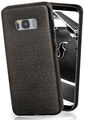 Hülle für Samsung Galaxy S8 Case Cover Silikon Schutzhülle Handy TPU Brushed