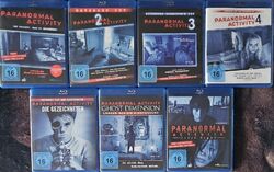 7 Blu-rays - Paranormal Activity 1-7