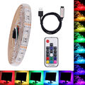 LED Stripe RGB Leiste Streifen Stripe 5050 USB TV Hintergrundbeleuchtung Band DE