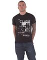 The Clash T Shirt Westway To The World Band Logo Nue offiziell Herren Schwarz