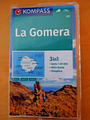LA GOMERA Kompass Wanderkarte, 3 in 1, Karte, Aktiv-Guide, Ortspläne