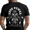 Bodybuilder ZEUS Power T-Shirt Sportler Shirt Geschenk für Ihn
