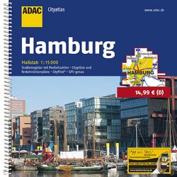 ADAC Cityatlas Hamburg 1:15 000 | Buch | 9783826413087