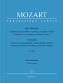 Der Messias KV 572 (Mozart/Händel), Klavierauszug, Wolfgang Amadeus Mozart