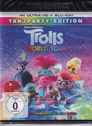 Trolls World Tour [4K Ultra-HD + 2D-Blu-ray] (NEU! Original verschweißt)