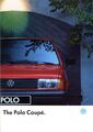 VW Polo Coupe Prospekt 1992 1/92 GB english brochure 20 Seiten catalogue catalog
