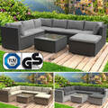 BRAST Gartenlounge-Set "Luxus" für 6 Personen - Outdoor Gartenmöbel Sitzgruppe