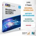 Bitdefender Internet Security 2024 1 3 5 PC 1 2 3 Jahre VPN