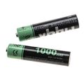 2x AKKU 1000mAh NI-MH/AA/R3/HR03 FÜR Panasonic KX-TG8062, KX-TG8151