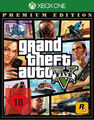Microsoft Xbox One Grand Theft Auto Five GTA 5 Premium Edition in OVP - NEU