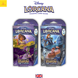 Disney Lorcana Ursula's Return Starter Deck Set (x2) English Versiegelt Preorder