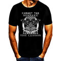 forget the mystace remember the lesson odin valhalla T-Shirt