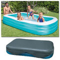 INTEX Swim Center Family 305x183cm mit Abdeckplane Planschbecken Swimming Pool