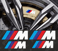 1 Set M Bremssattel Aufkleber für BMW Sticker Decal M3 M4 M5 Tuning Performance