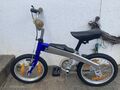 Kinder-Fahrrad - original BMW Kidsbike - 14 Zoll - Blau / Silber- 2 In 1 Laufrad