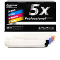 5x Eurotone PRO Toner für OKI MC-853-dnct MC-853-dn MC-873-dn MC-873-dnv