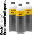 3 x Koch Chemie GSF Gentle Snow Foam 1 Liter Autoshampoo Insektenlöser Carwash