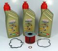 Service Kit Ölwechsel Öl Castrol 10W-40 passend für Suzuki GS 500 E