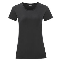 T-Shirt Damen Oberteil Frauen kurzarm Tshirt Baumwolle Rundhals XS S M L XL XXL