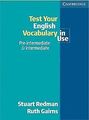 Test your English Vocabulary in Use. Pre-Intermediate an... | Buch | Zustand gut