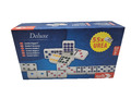 Noris 606108003 Deluxe Doppel 9 Domino Spieleklassiker mit 55 Urea Steinen