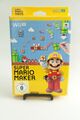 NINTENDO WII U WIIU SPIEL " SUPER MARIO MAKER" + ARTBOOK gut in Big Box