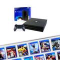 Sony PS4 Konsole SLIM PRO+Spiel+neue Controller n.Wahl Playstation 4 Zustand gut