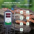 Inkbird Digital Temperaturregler AuslassThermostat ITC-308 WIFI 2 stufig Sensor
