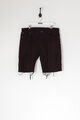 Vintage Levi's 582 Abgeschnitten Denim Shorts Weinrot (W38)