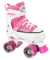 HUDORA Rollschuh Roller Skate, pink, Gr. 36-39 - größenverstellbare Rollschuhe