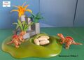 Playmobil Dinosaurier - Spinosaurus ( Babys ) mit Zubehör