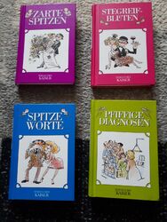 4 Bücher-Spitze Worte-Stegreif Blüten...-Verlegt bei Kaiser-Neuauflage 2000