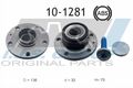 IJS GROUP Radlagersatz 10-1281 für VW GOLF 6 5K1 JETTA 4 162 163 AV3 AV2 5 1K1 3