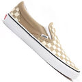 Vans Classic Slip On Checkerboard Sneaker Beige Braun Schachbrettmuster