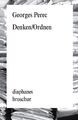 Denken/Ordnen | Buch | 9783037347409