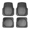Fußmatten Gummimatten 3D Passform für Renault Megane Gummi Schwarz 4tlg