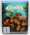 NEU Die Croods Limited Edition 3D + 2D Lenticular Blu-ray Steelbook deutsch