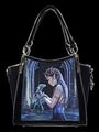 Lack Handtasche mit 3D Motiv - Water Dragon - Drache Tasche Anne Stokes Gothic