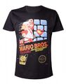 Nintendo T-Shirt -XL- Super Mario Brother, schwarz Neu & OVP