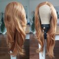 Lacefront Perücke strawberry blond, 22inches lang, Wig for Cosplay & Daily Life