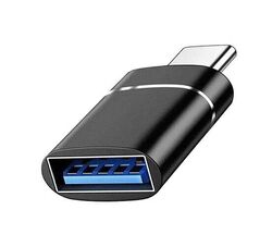 USB3 Adapter, USB 3.0 Buchse auf USB C Stecker - für Ladegeräte und HandySamsung, Huawei, Xiaomi, Asus, Pixel, LG, HTC, iPad, HP