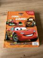 Disney Pixar Cars 2 Cool Cars Buch + 9 Cars Spielfiguren | Gebraucht