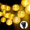 Salcar LED Laterne Lichterkette 20m Außen 80er Lampions Garten Deko SEHR GUT