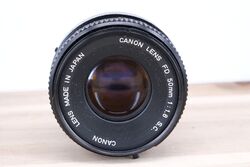 Canon FD 50mm f1.8 S.C. Objektiv