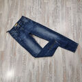 Jeans  ✮ BiBA✮  Gr.38   RV-Saum m. Schleifchen  Tolle Waschung  Stretch  ✮TOP✮