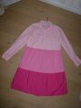 Smith&Soul Kleid Damen Volantkleid Damenkleid Gr. S/ M Pink Stufenkleid