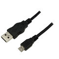 1,8m USB 2.0 Kabel Ladekabel Datenkabel A Stecker USB Micro B Stecker Smartphone