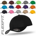 Original FLEXFIT® Basecap Baseball Cap Mütze Kappe Wooly Combed 6277 