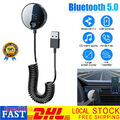 FM Transmitter Bluetooth 5.0 Auto Radio Adapter KFZ Freisprechanlage MP3 Player！
